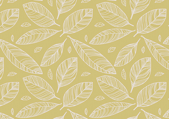 Falling Leaves, Citrine - Twist&Fit Roller Blind - Image 6